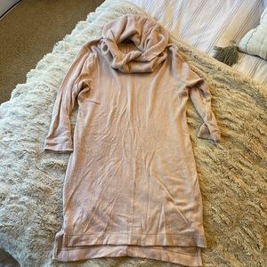 Pea in the Pod Maternity Sweater Tunic Pink Medium